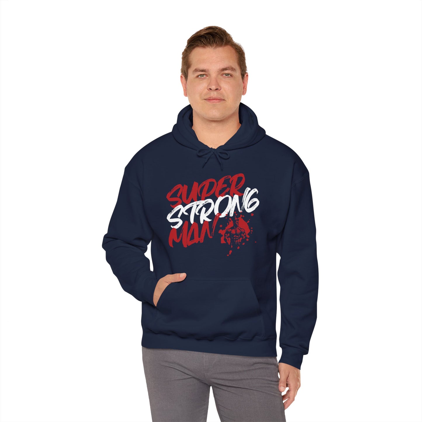 Super Strong Man Gym Hoodie