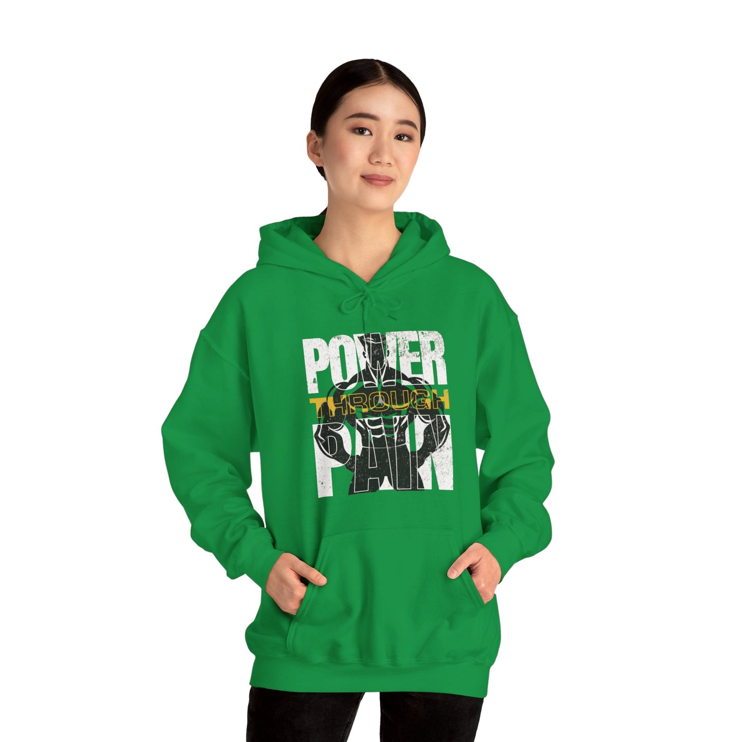 Power Through Pain Gym Hoodie