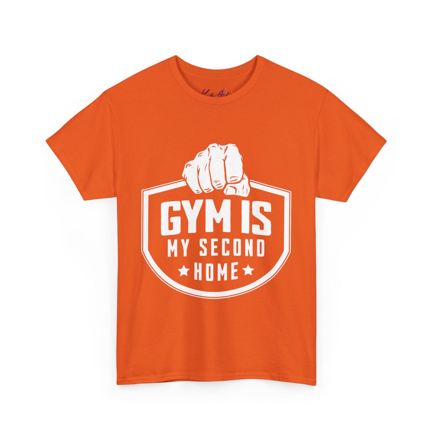 Camiseta Unisex "Gym is My Second Home"