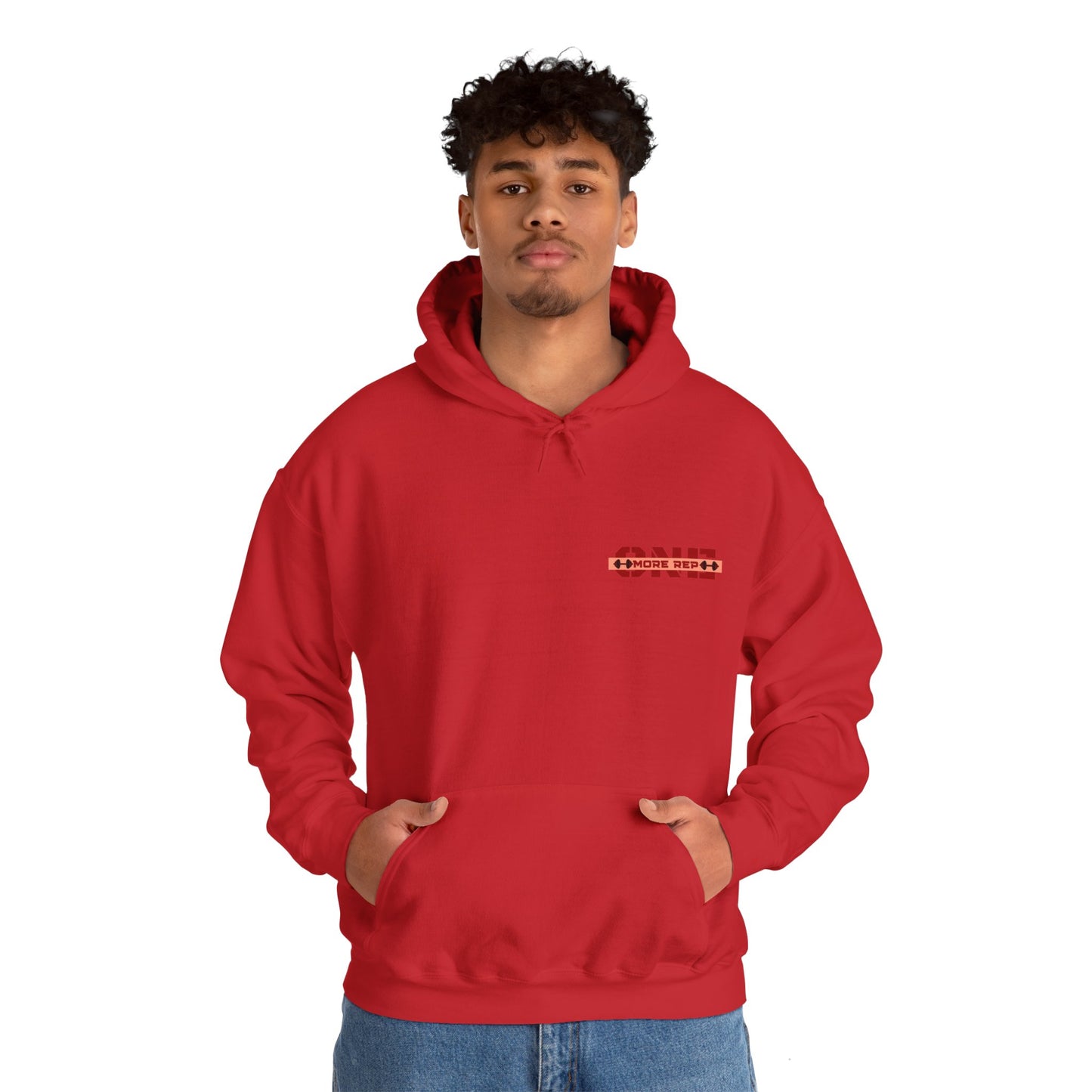 "Stronger whit every rep, One More Rep" Hoodie