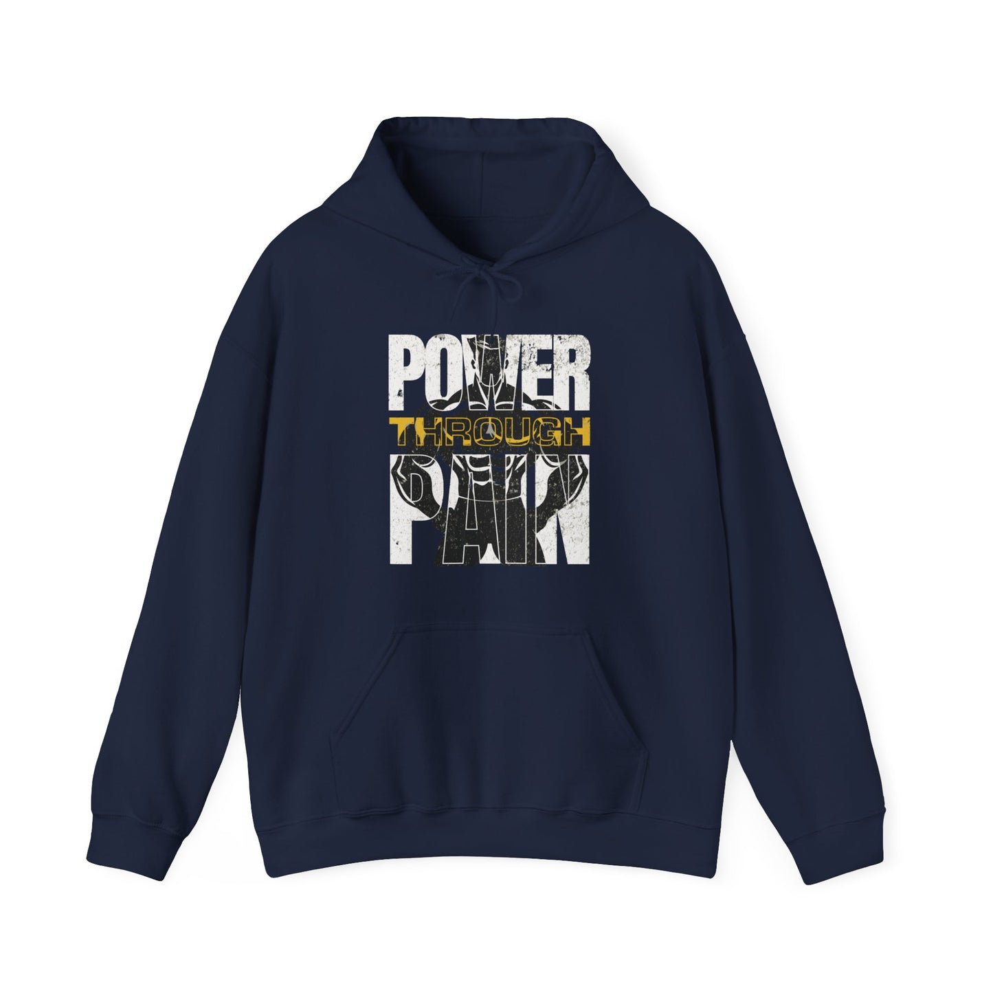 Power Through Pain Gym Hoodie