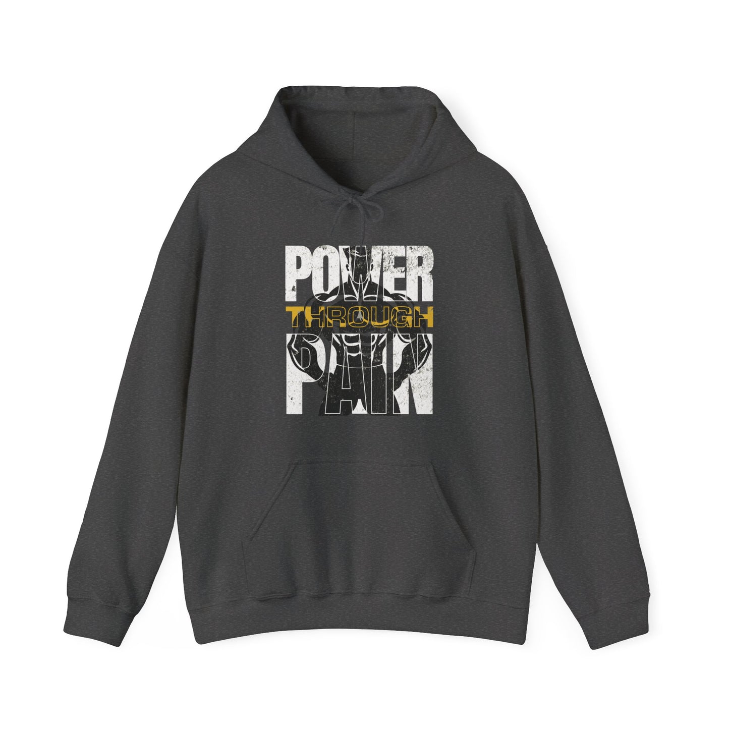 Power Through Pain Gym Hoodie