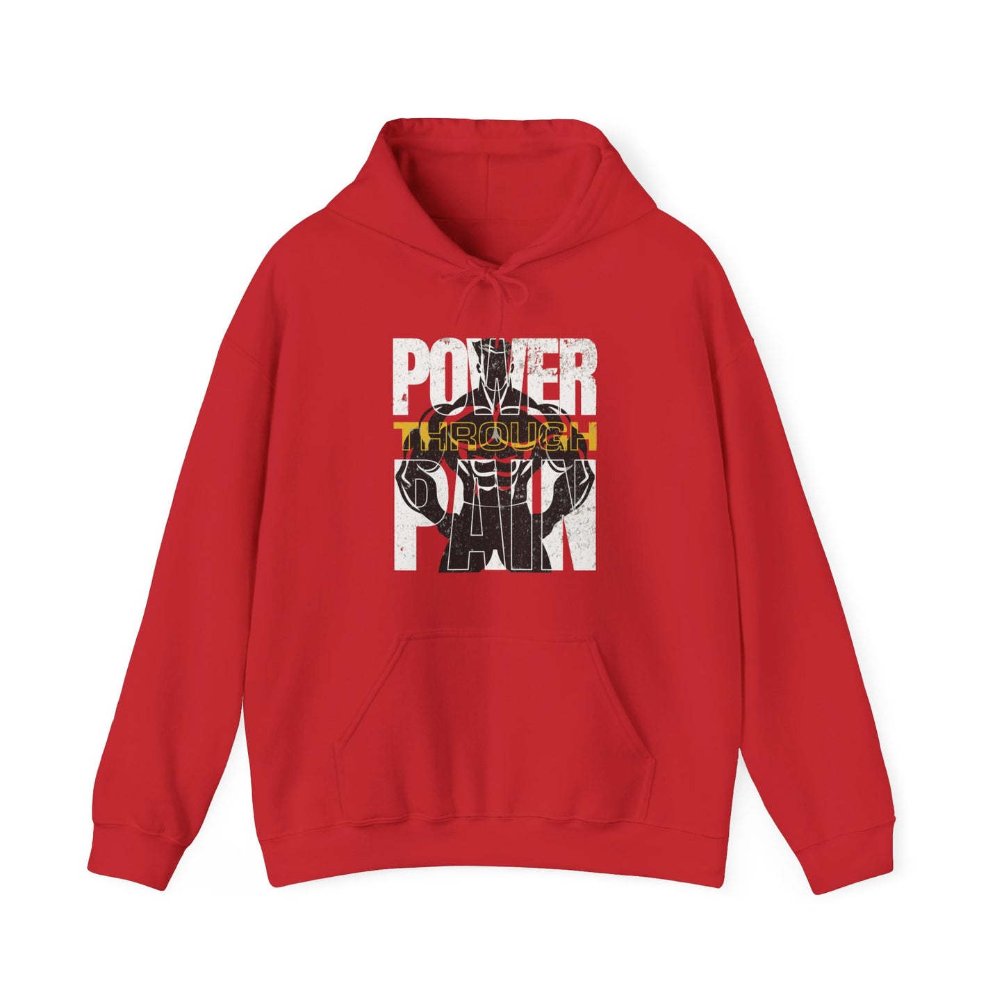 Power Through Pain Gym Hoodie