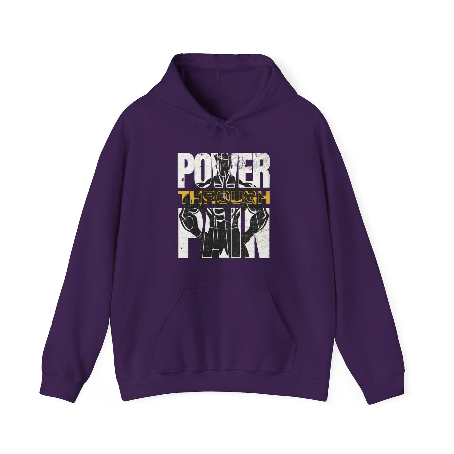 Power Through Pain Gym Hoodie