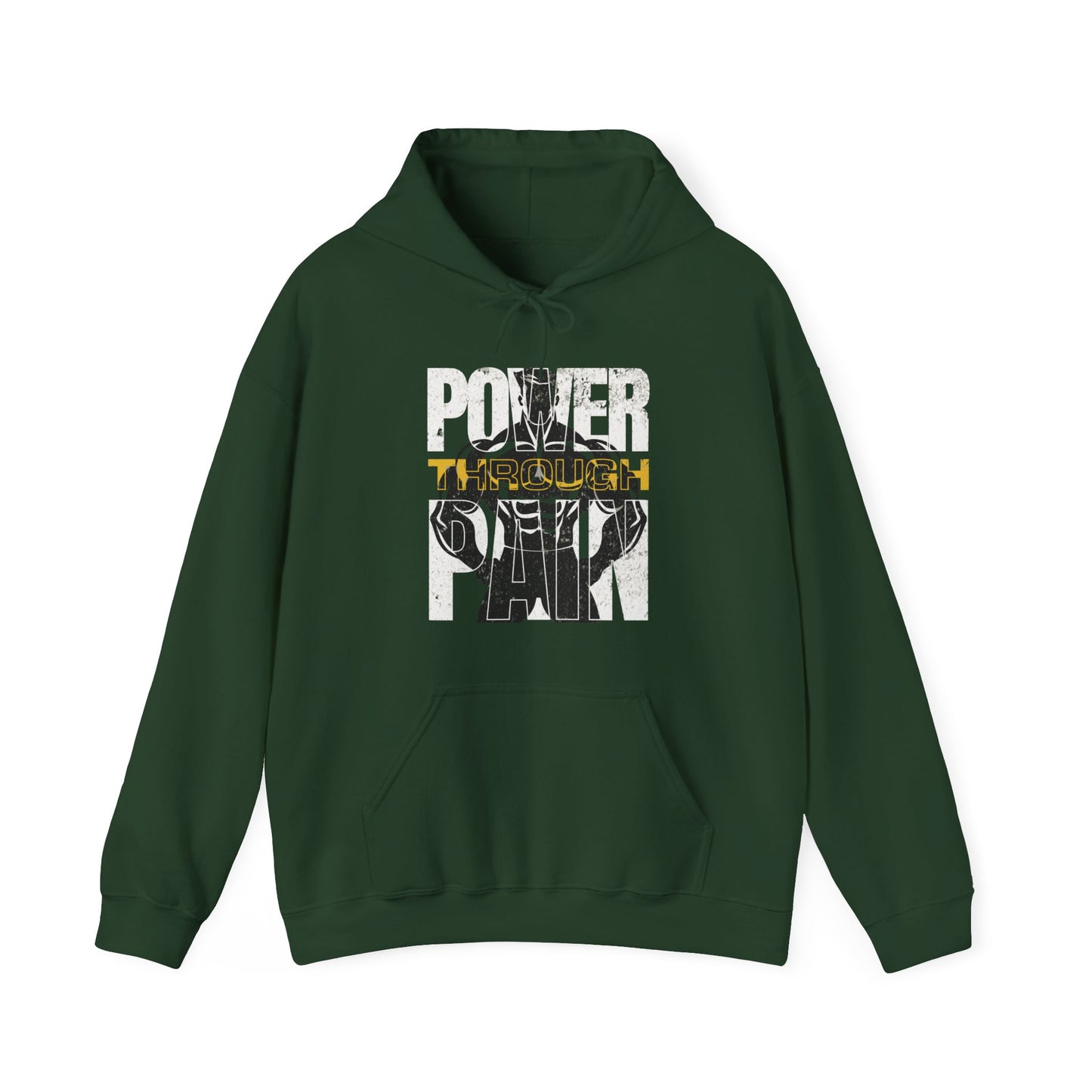 Power Through Pain Gym Hoodie