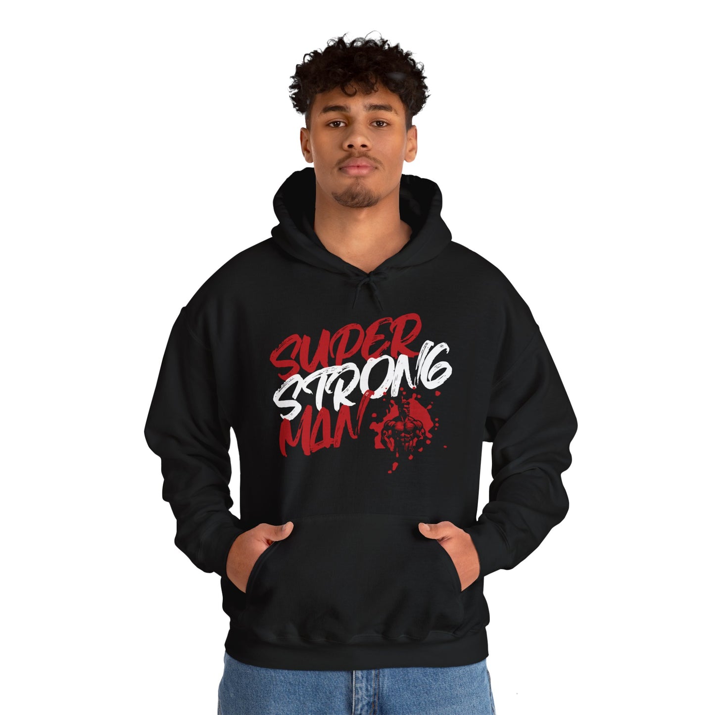 Super Strong Man Gym Hoodie