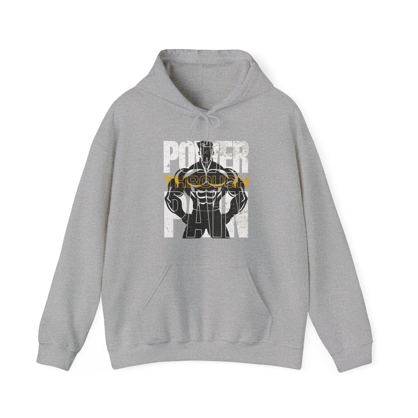Power Through Pain Gym Hoodie