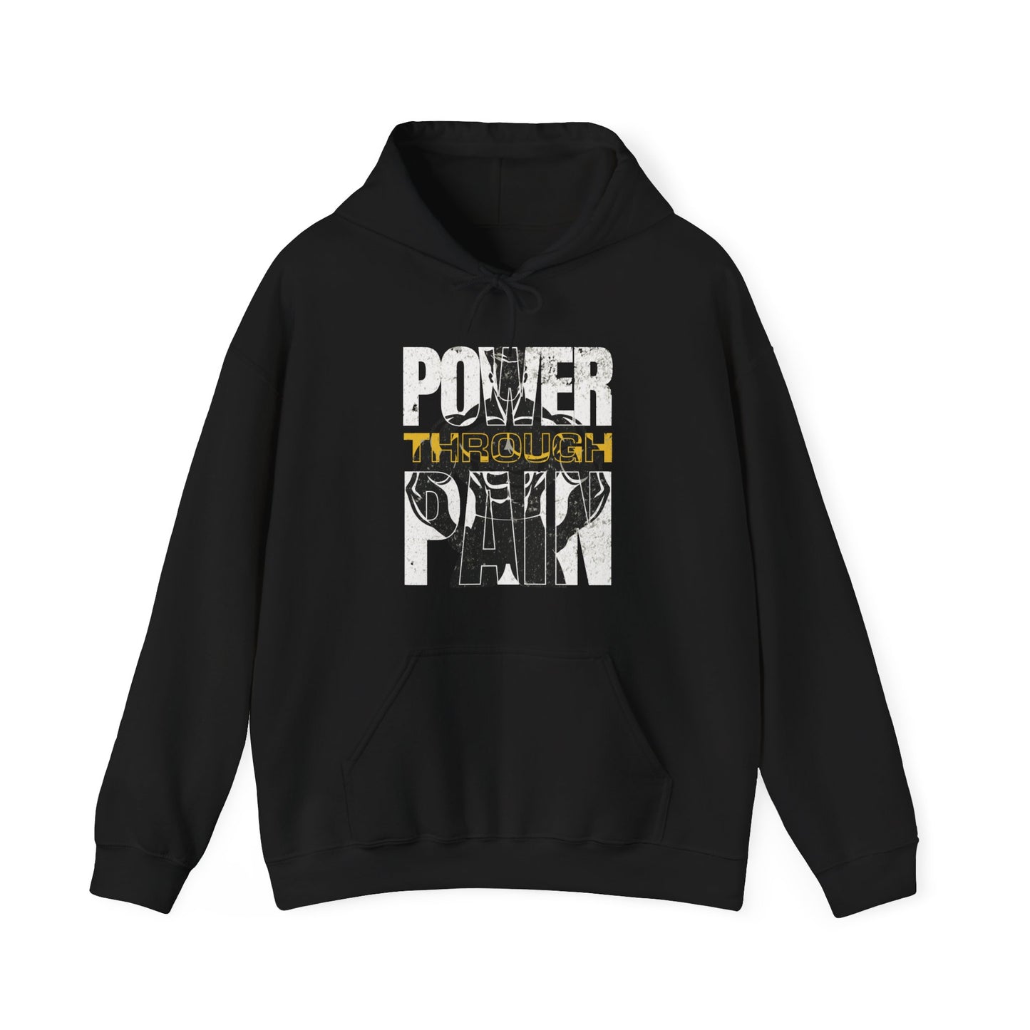 Power Through Pain Gym Hoodie