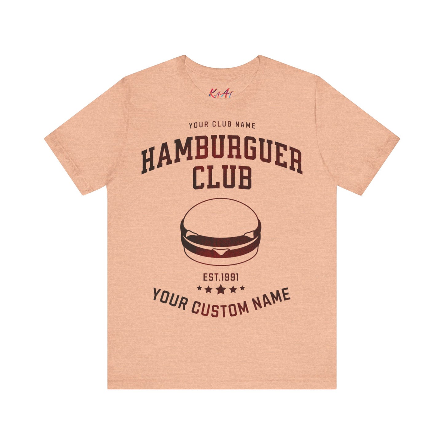 Camiseta unisex para los amantes de la comida