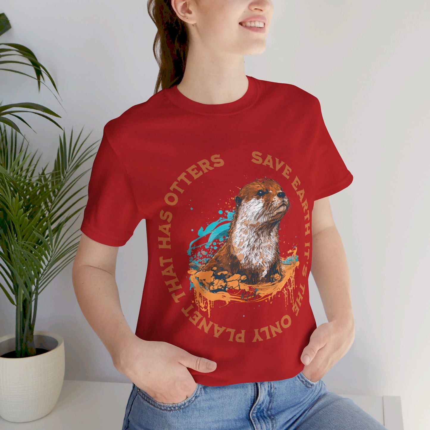 Camiseta de Nutria,  Camiseta Divertida de Nutria, Regalo para Amantes de las Nutrias, Amantes de los Animales