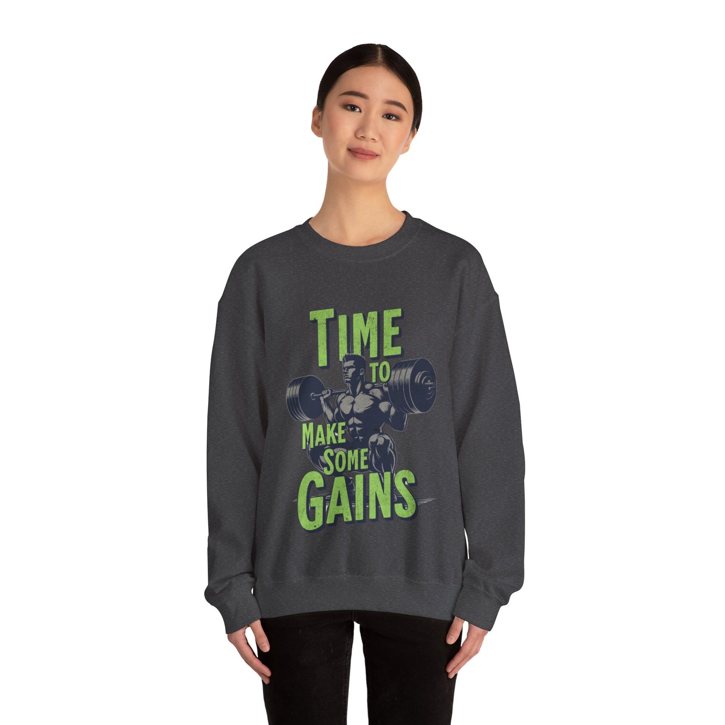 Sudadera "Time to make some Gains" para el Gym