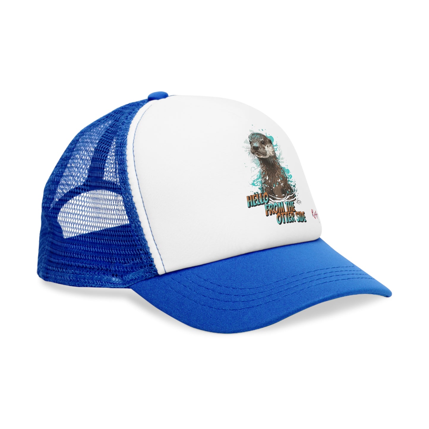 Gorra de malla de nutria, Gorra divertida de nutria, Regalo para amantes de las nutrias