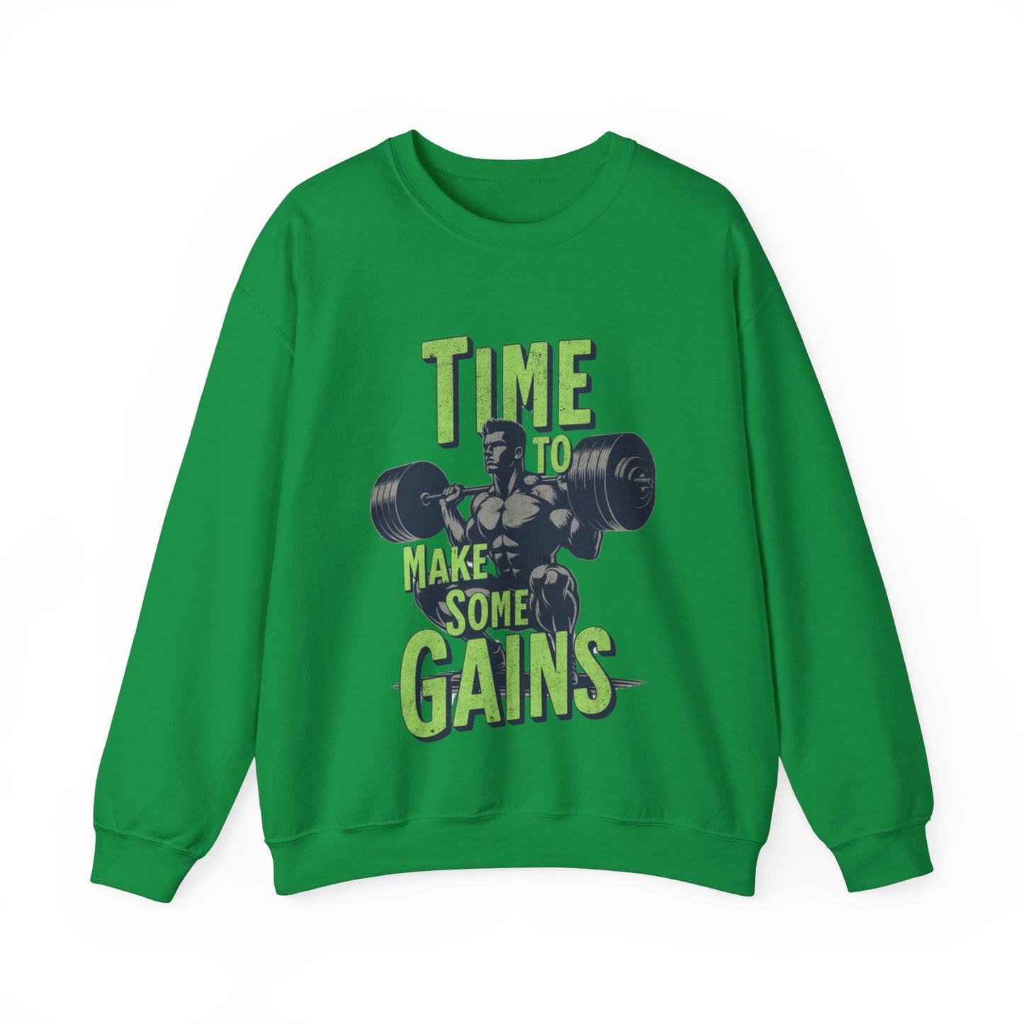 Sudadera "Time to make some Gains" para el Gym