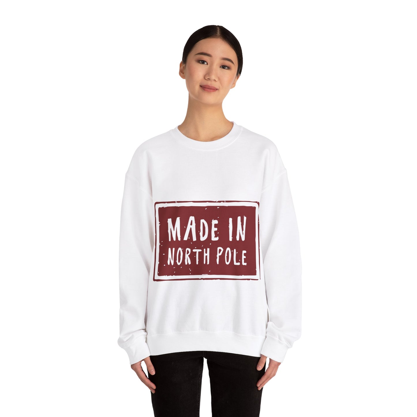 Sudadera "Made in north pole" o " Ho Ho Ho" para navidad