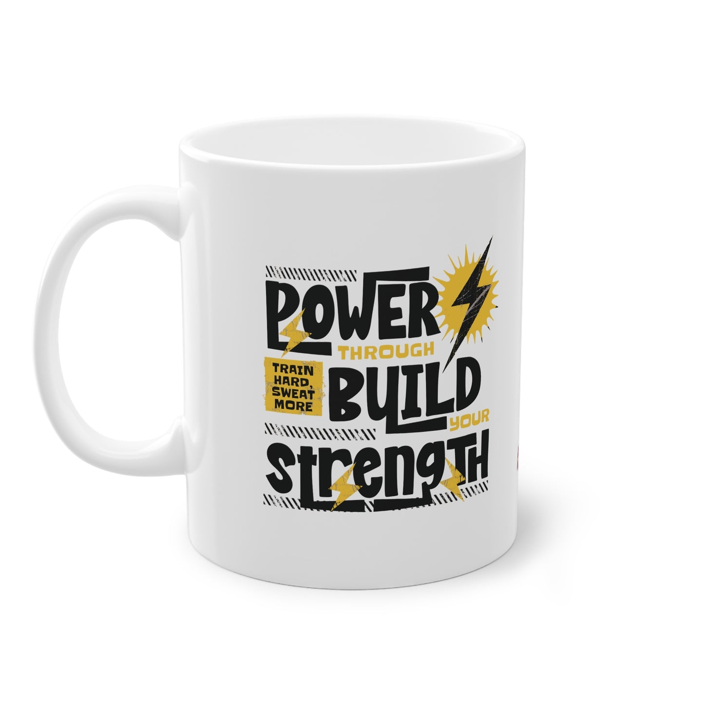 Taza para los amantes del entrenamiento y el café