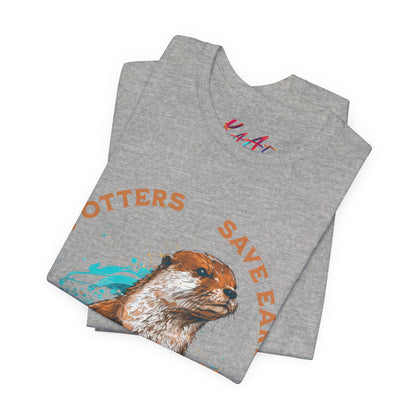 Camiseta de Nutria,  Camiseta Divertida de Nutria, Regalo para Amantes de las Nutrias, Amantes de los Animales