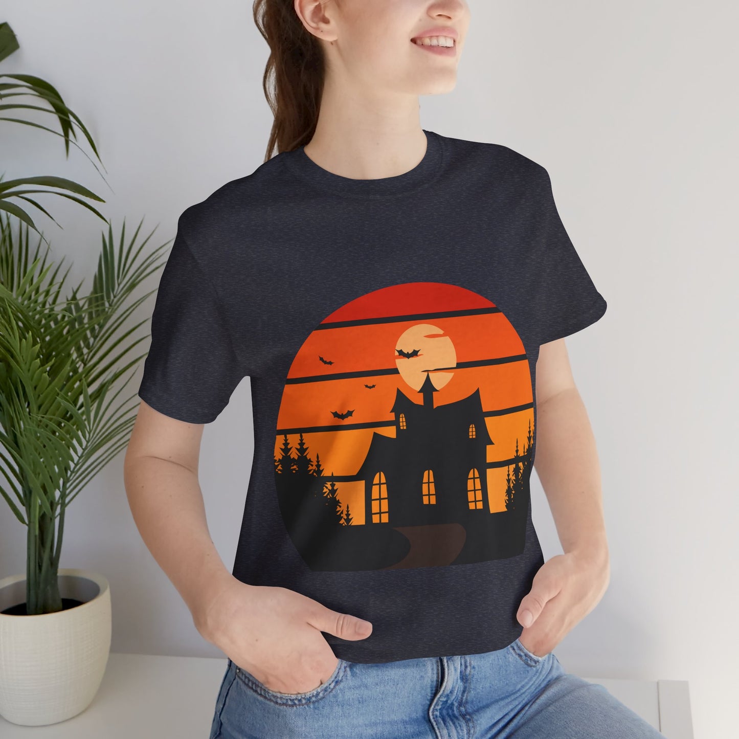 Camiseta de Halloween,  Casa Terrorífica, Casa embrujada