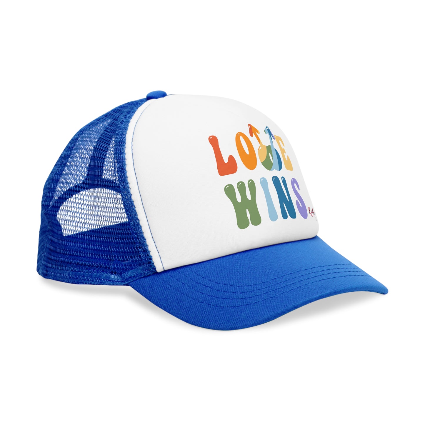 Gorra de malla Unisex inspirada en el PRIDE, El Amor Gana