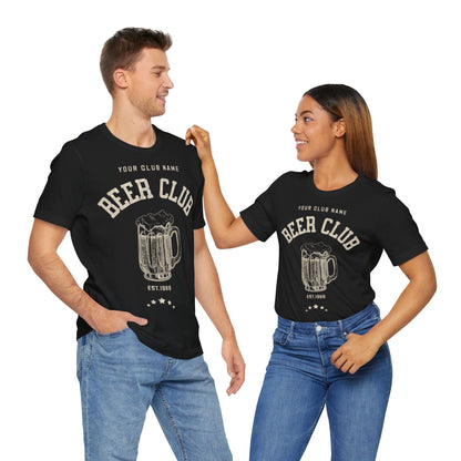 Camiseta Club de las bebidas, Camiseta Club de la Cerveza, Regalo Personalizado