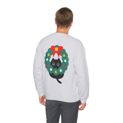 Sudadera de gato para navidad