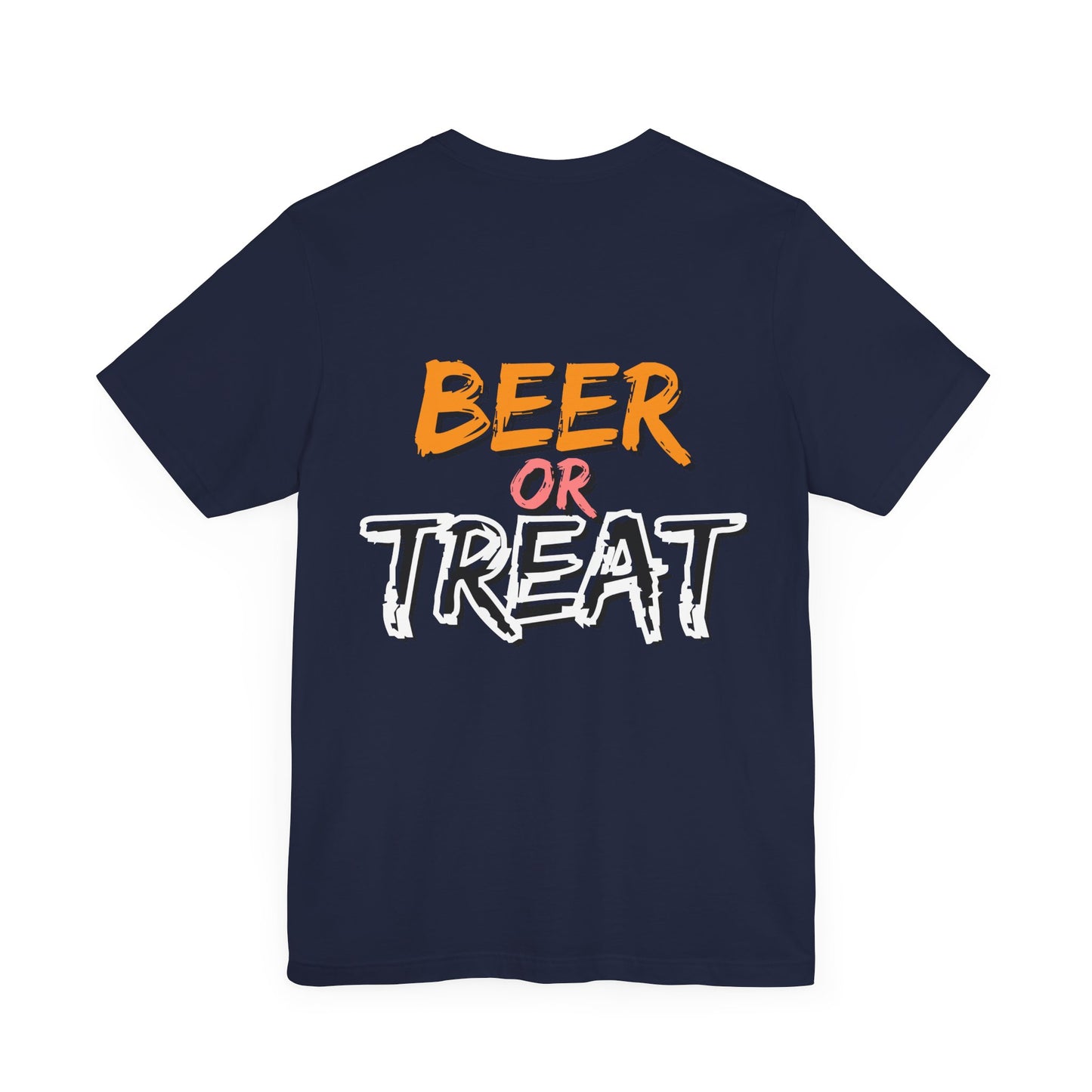 Camiseta "Girl Ghost" de Halloween  "Beer or Treat"