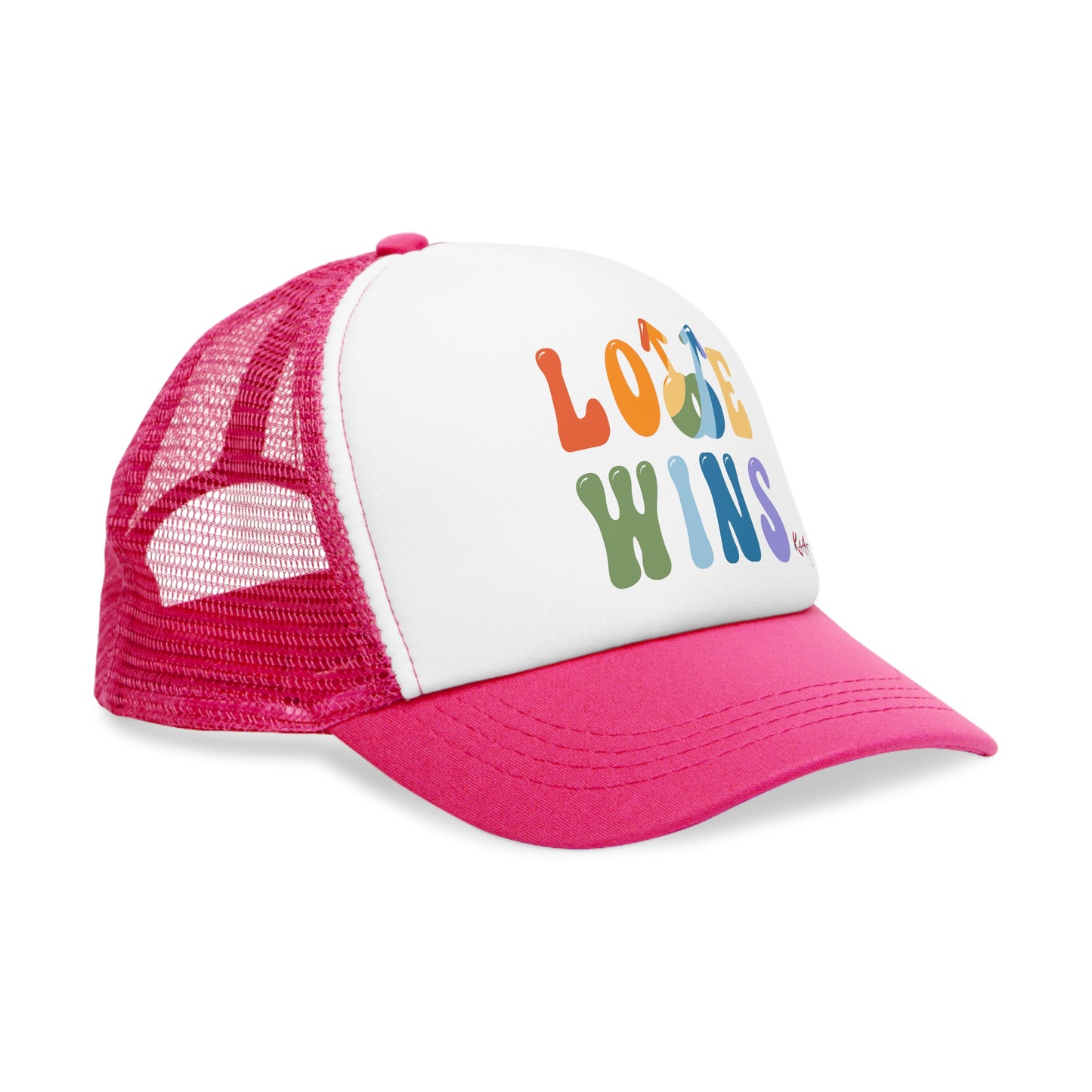 Gorra de malla Unisex inspirada en el PRIDE, El Amor Gana