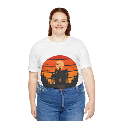 Camiseta de Halloween,  Casa Terrorífica, Casa embrujada