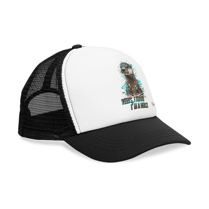 Gorra de malla de nutria, Gorra divertida de nutria, Regalo para amantes de las nutrias