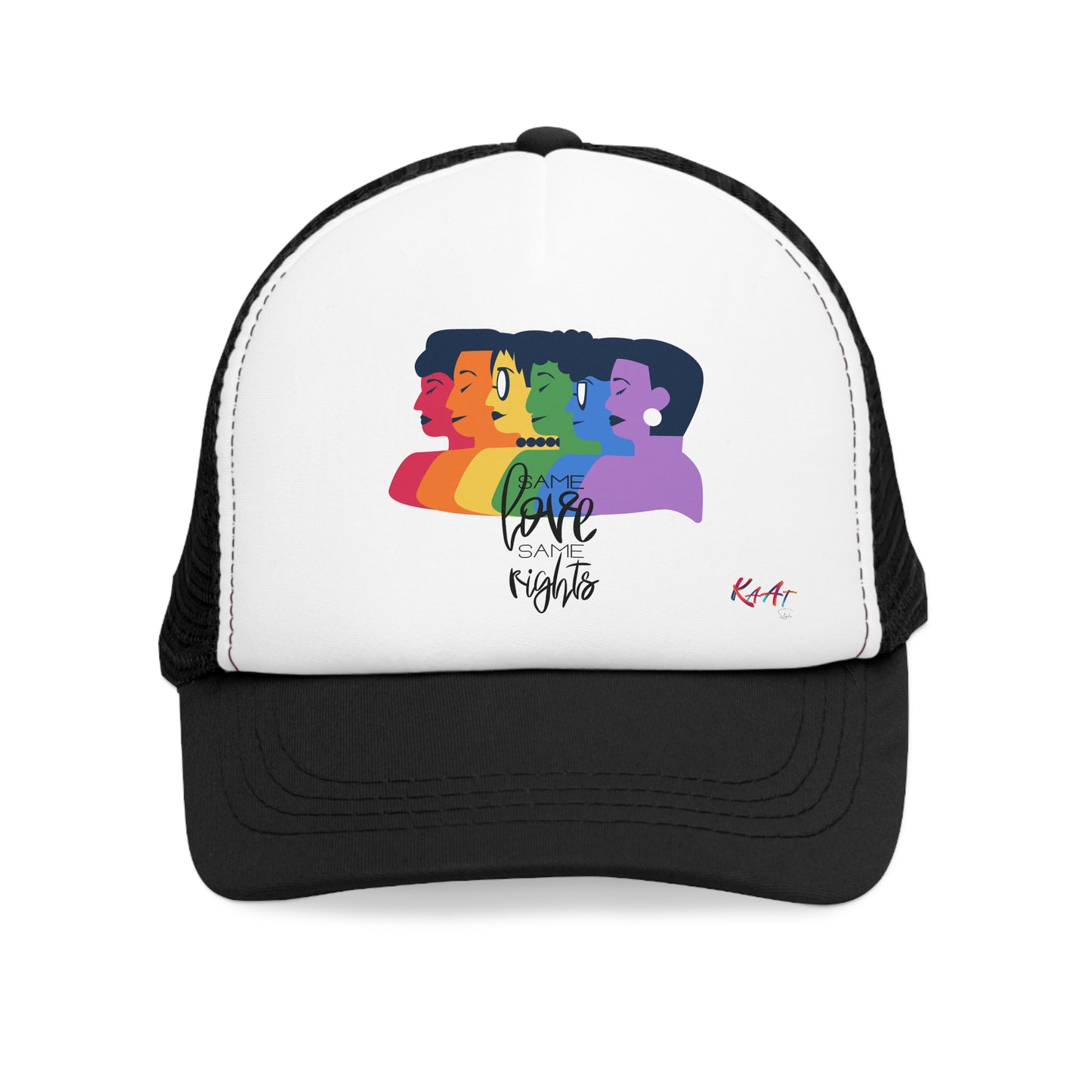 Gorra de malla Unisex inspirada en el PRIDE