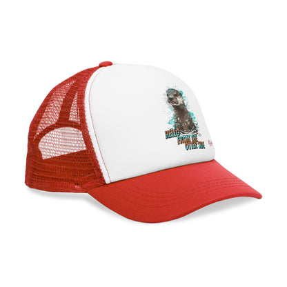 Gorra de malla de nutria, Gorra divertida de nutria, Regalo para amantes de las nutrias