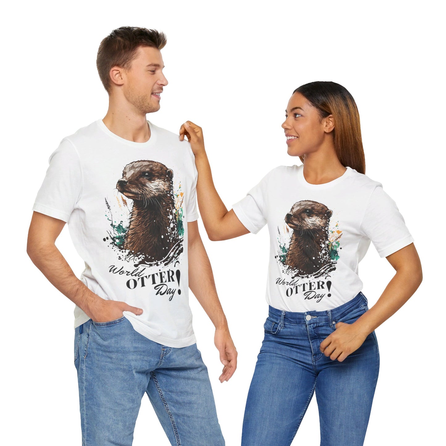 Día Mundial de la Nutria, Camiseta Divertida de Nutria, Amante de las Nutrias, Amante de los Animales, Regalo Camiseta de Nutria