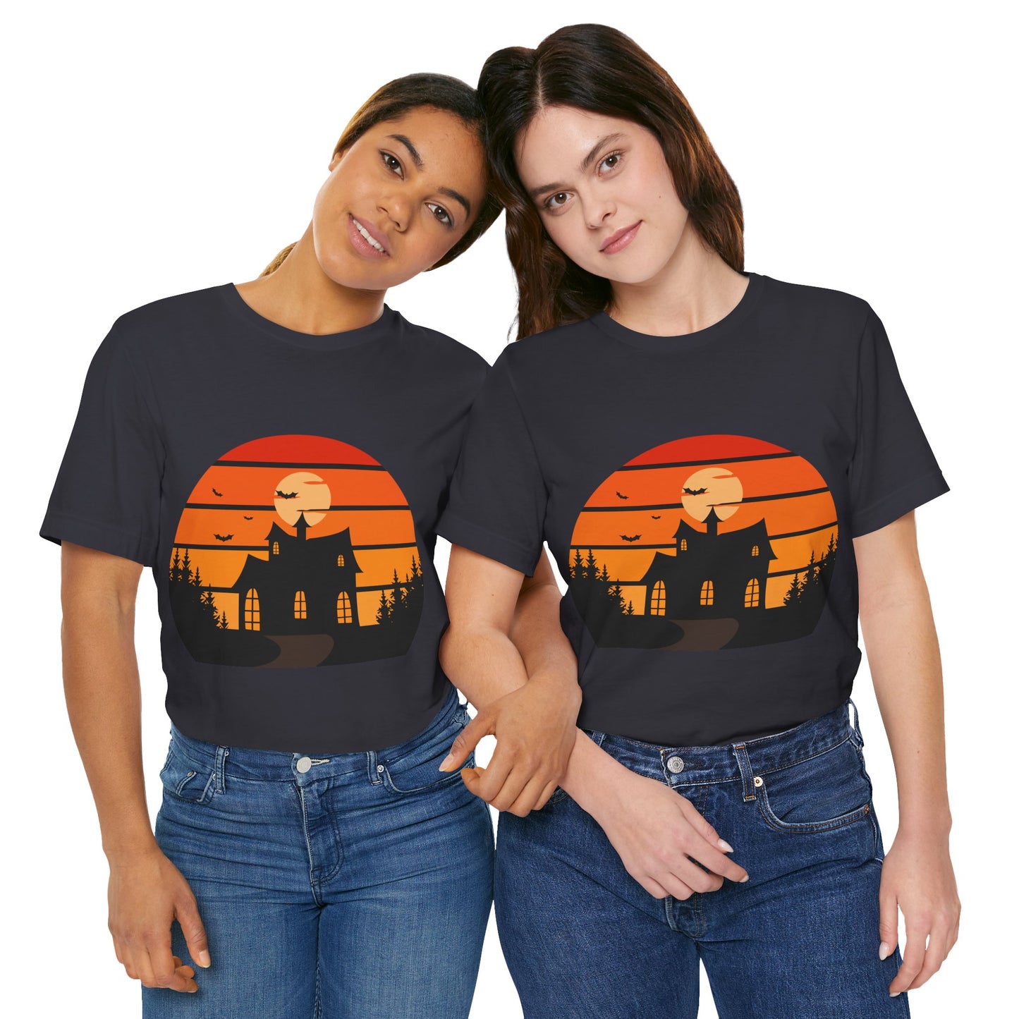 Camiseta de Halloween,  Casa Terrorífica, Casa embrujada