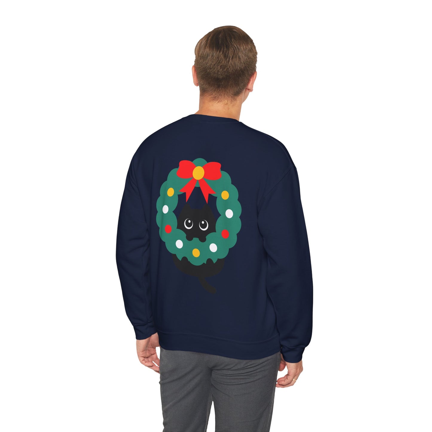 Sudadera de gato para navidad