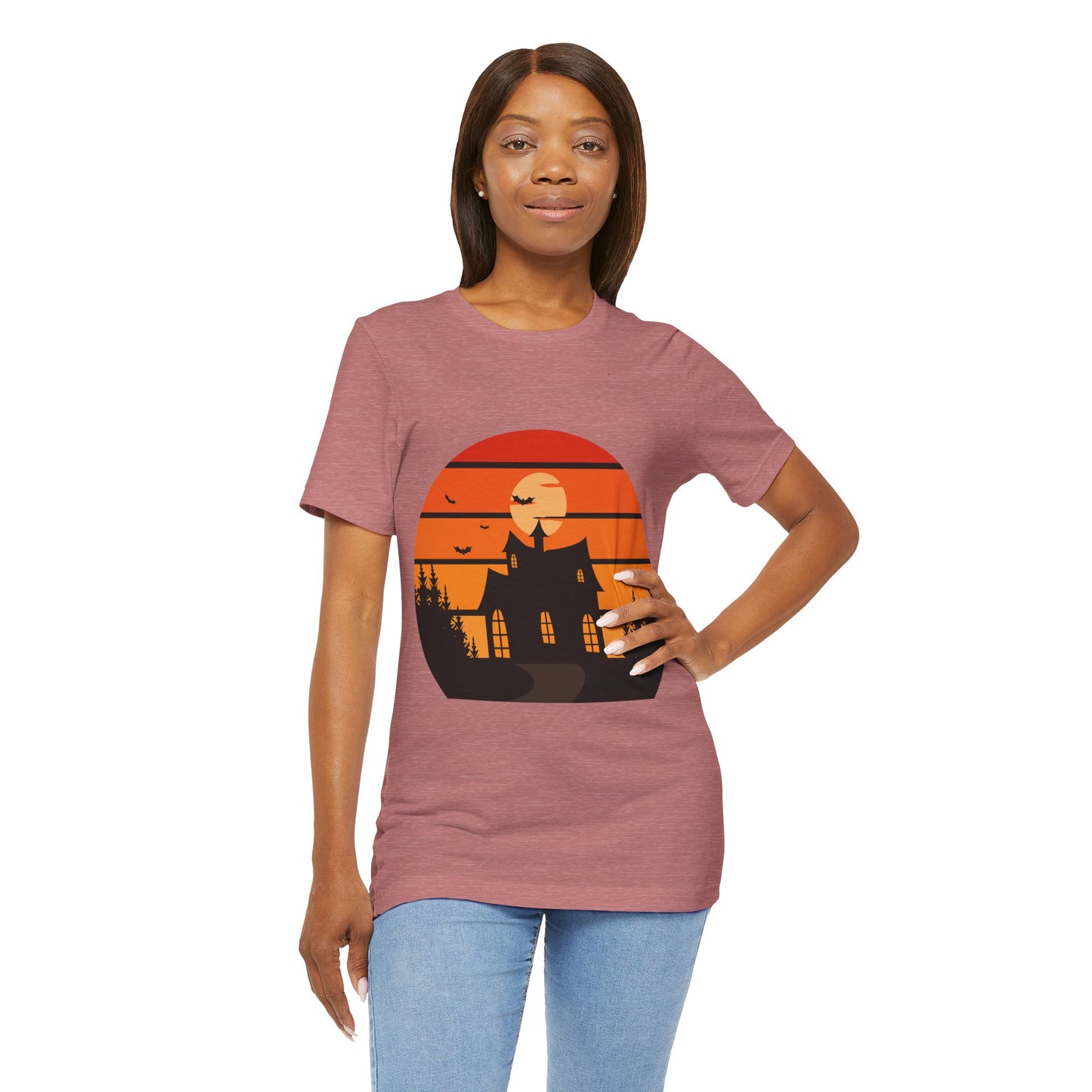 Camiseta de Halloween,  Casa Terrorífica, Casa embrujada