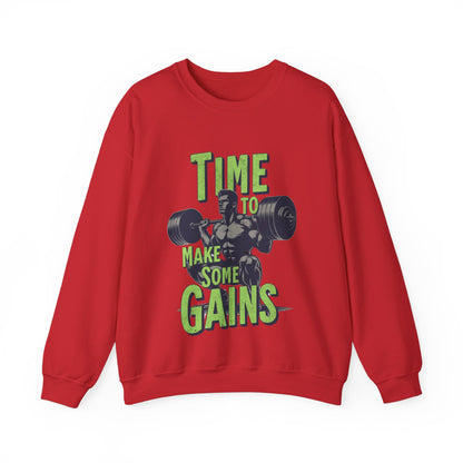 Sudadera "Time to make some Gains" para el Gym