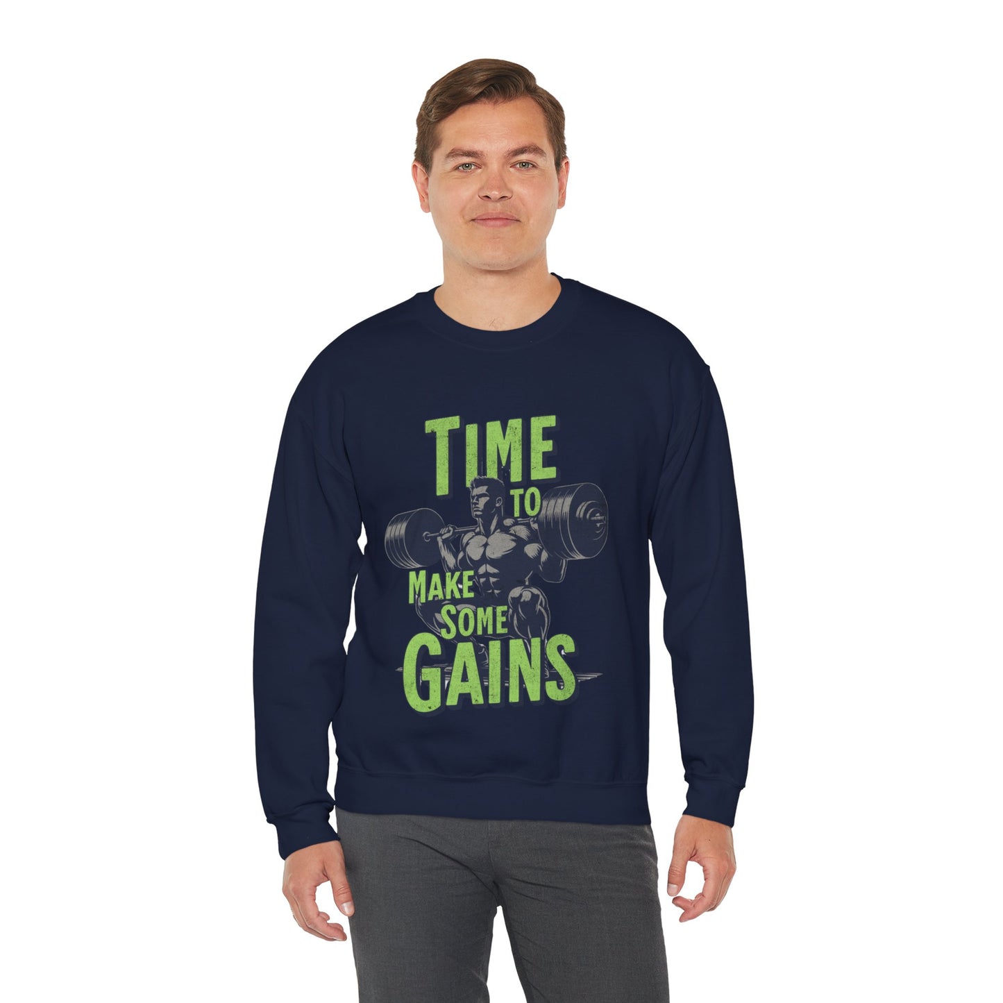 Sudadera "Time to make some Gains" para el Gym