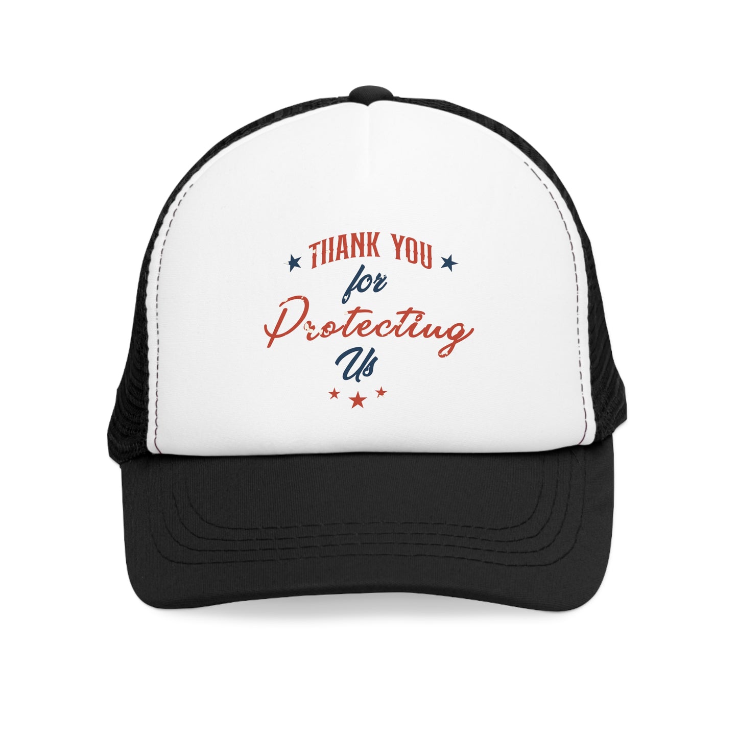 Gorra de Malla "Thank you for protecting us"