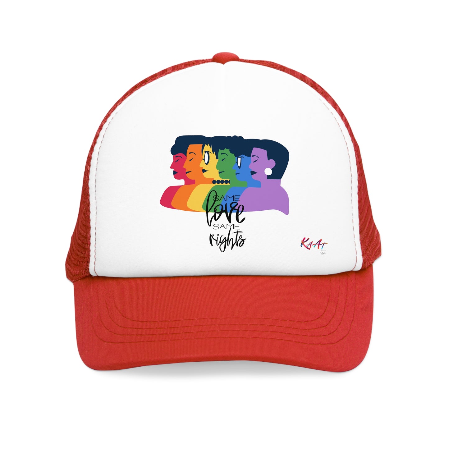 Gorra de malla Unisex inspirada en el PRIDE