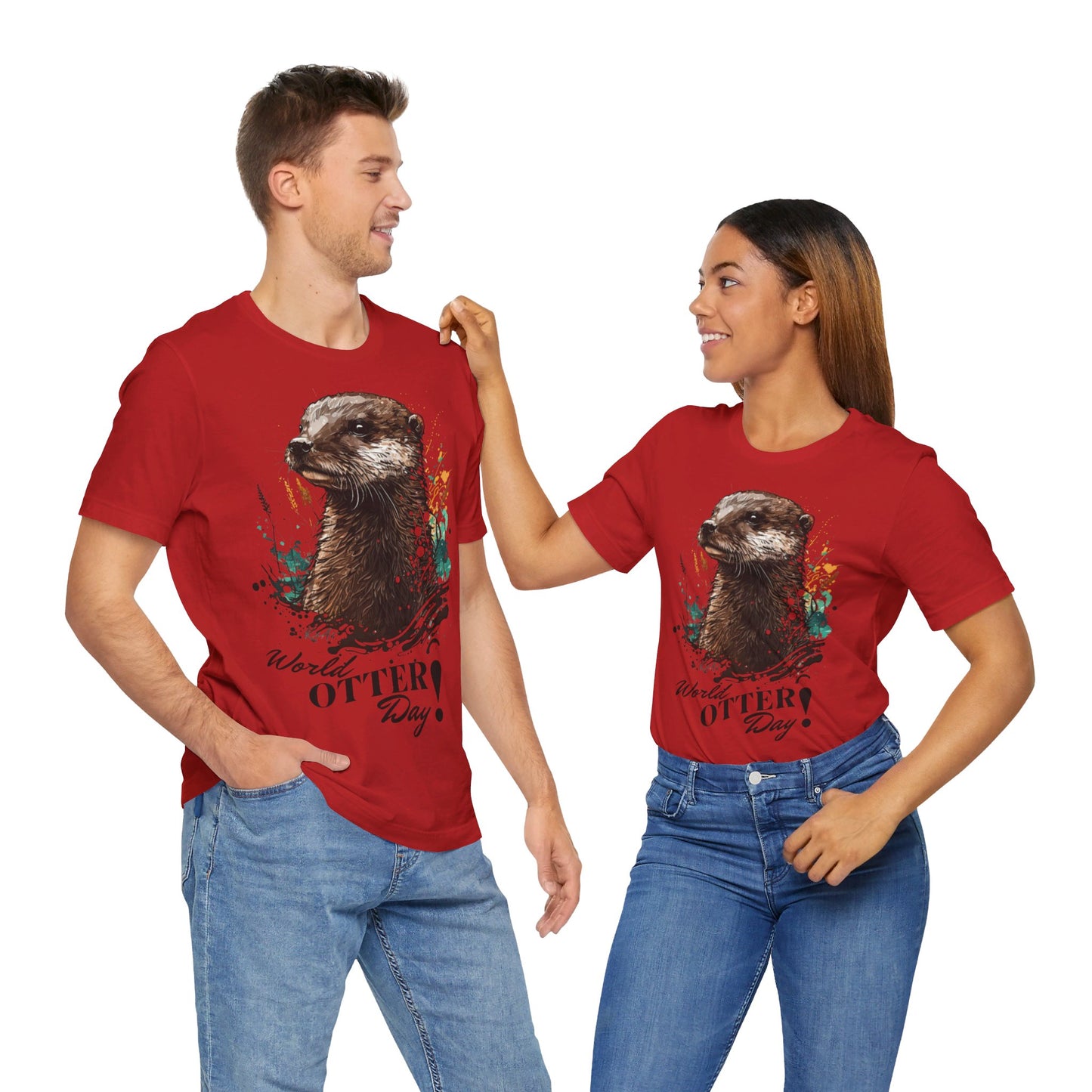 Día Mundial de la Nutria, Camiseta Divertida de Nutria, Amante de las Nutrias, Amante de los Animales, Regalo Camiseta de Nutria