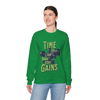 Sudadera "Time to make some Gains" para el Gym