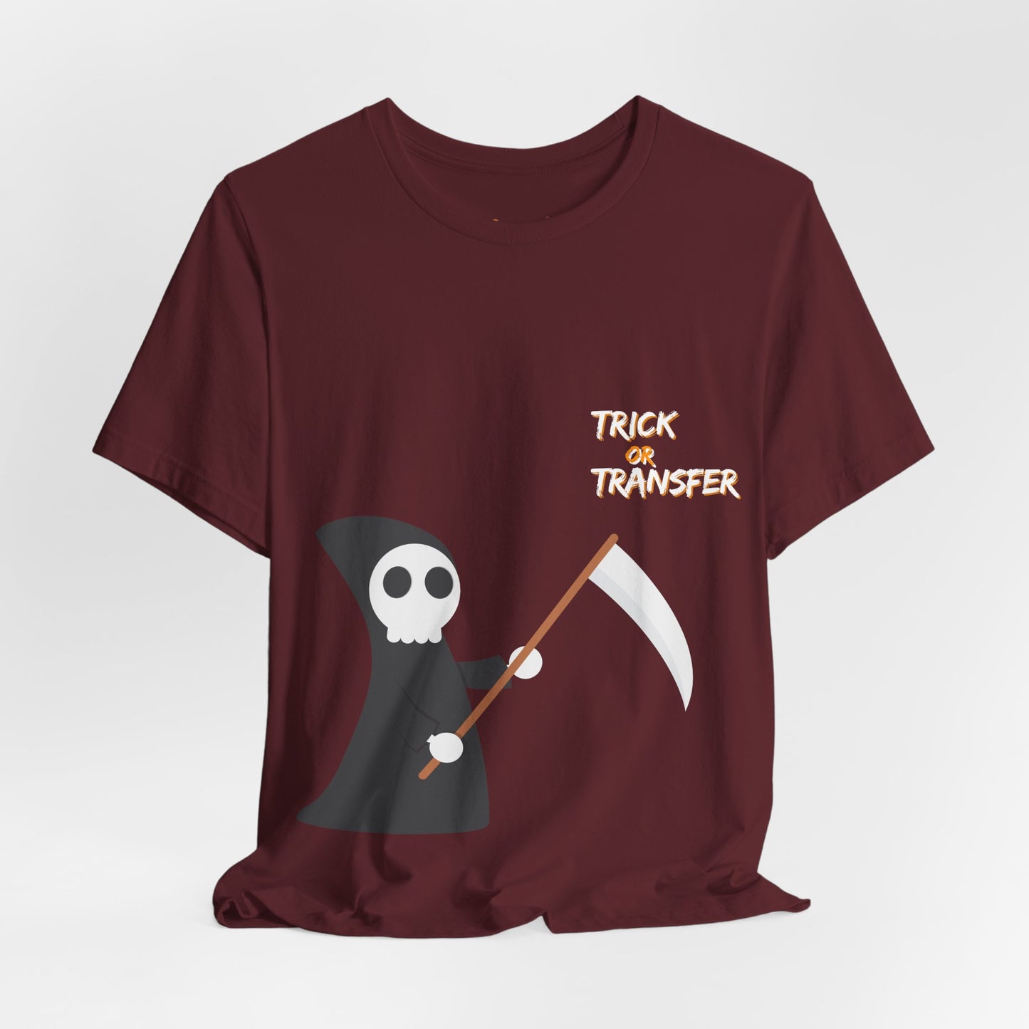 Camiseta de Halloween divertida, Trick or Transfer, Happy Halloween