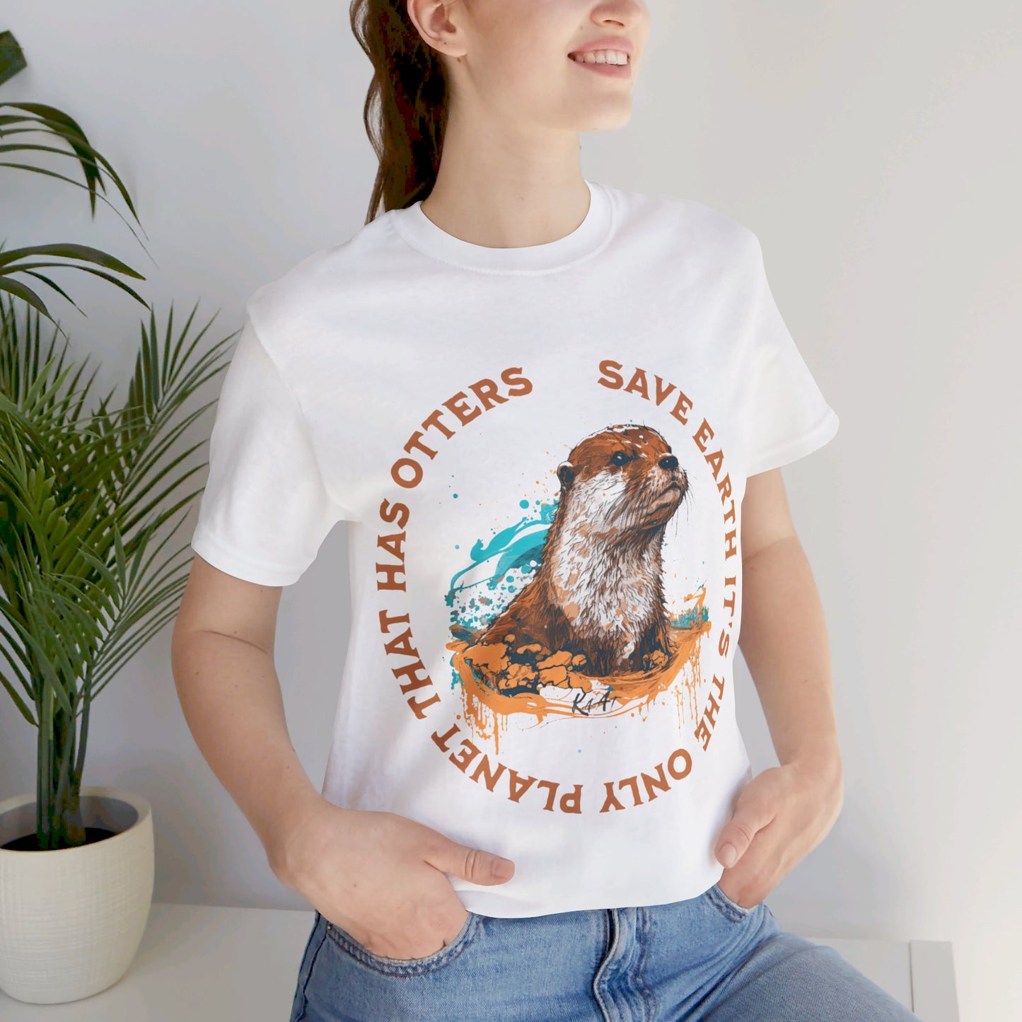 Camiseta de Nutria,  Camiseta Divertida de Nutria, Regalo para Amantes de las Nutrias, Amantes de los Animales