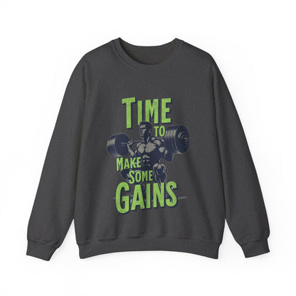 Sudadera "Time to make some Gains" para el Gym