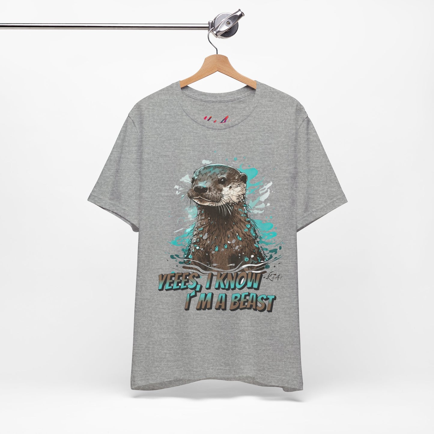 Camiseta de Nutria, Camiseta personalizada y divertida, Amante de los animales