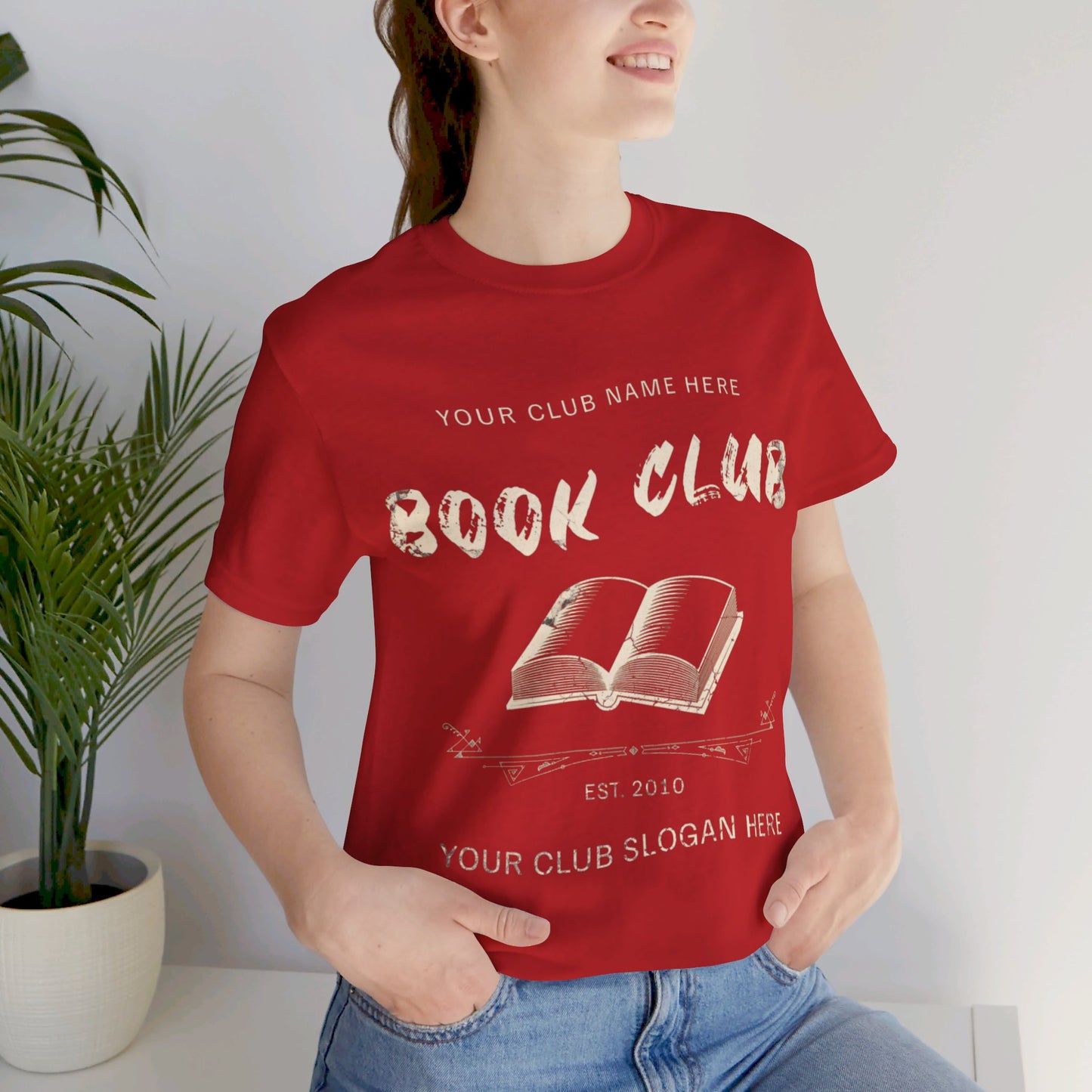 Camiseta del Club de Lectura, Regalo Personalizado con Nombre del Club, Camiseta Personalizada de Libro, Camiseta Unisex del Club de Lectura