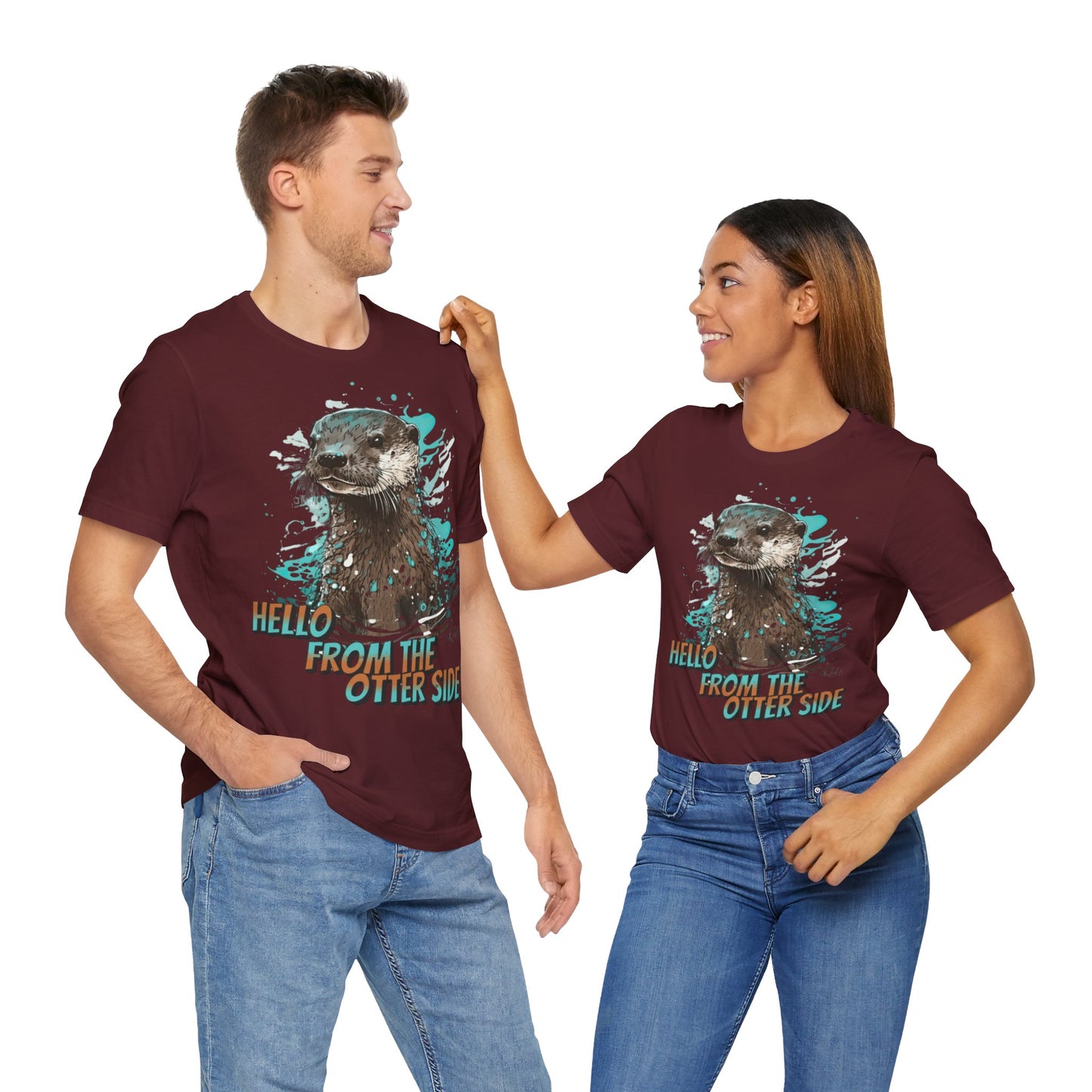 Camiseta de Nutria, Camiseta personalizada y divertida, Amante de los animales