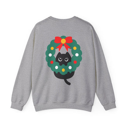 Sudadera de gato para navidad