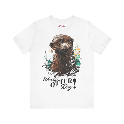 Día Mundial de la Nutria, Camiseta Divertida de Nutria, Amante de las Nutrias, Amante de los Animales, Regalo Camiseta de Nutria