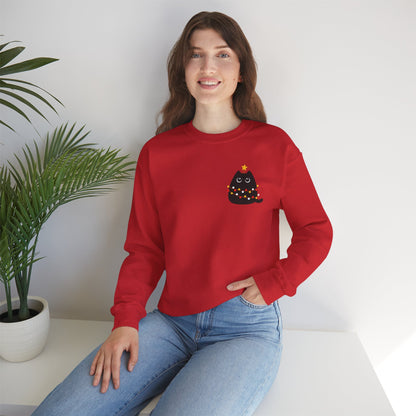 Sudadera de gatitos tiernos para navidad