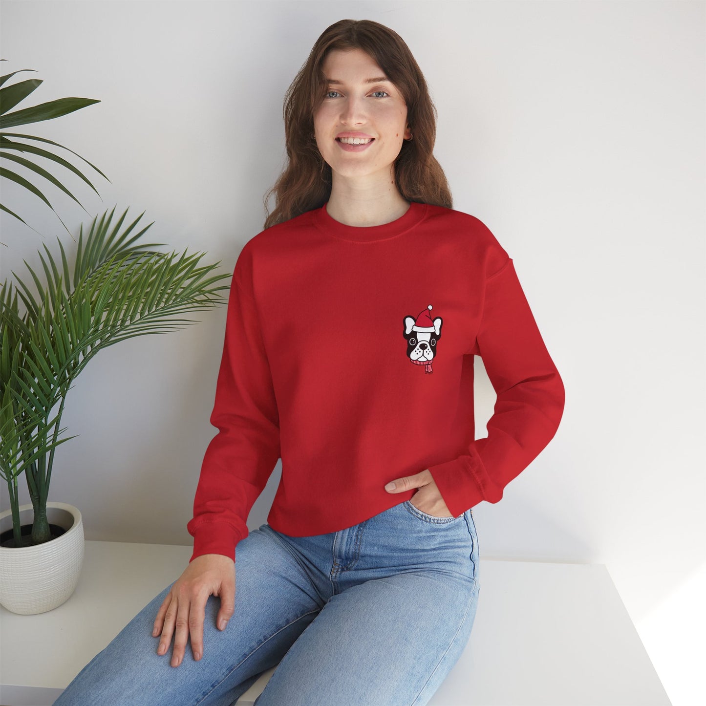 Sudadera de perritos de navidad